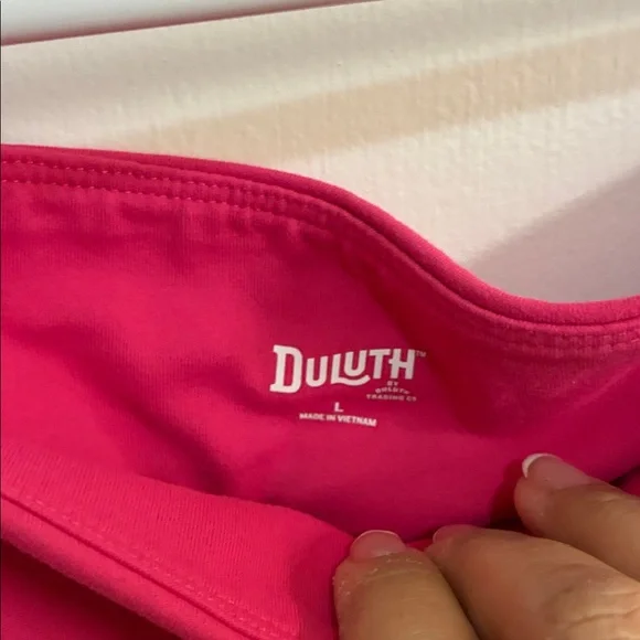 Duluth Trading Co Hot Pink Women's Classic capris Sz L - Picture 5 of 8